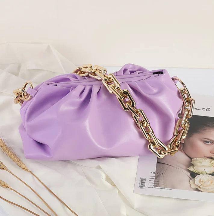 Vogue Cloud Sling Bag (Lilac) - Bling Little Thing