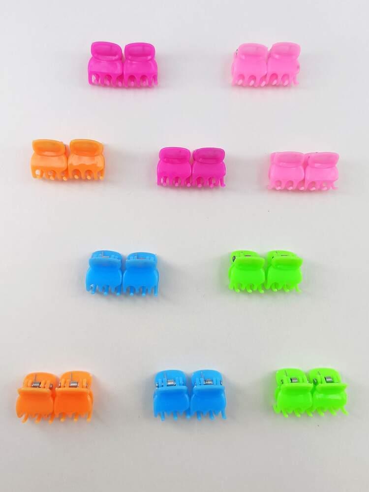 12 Pcs Assorted Tiny Claw Clips - Bling Little Thing