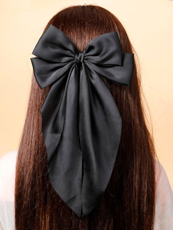 Missy Layered Bow Decor Hair Clip - Bling Little Thing