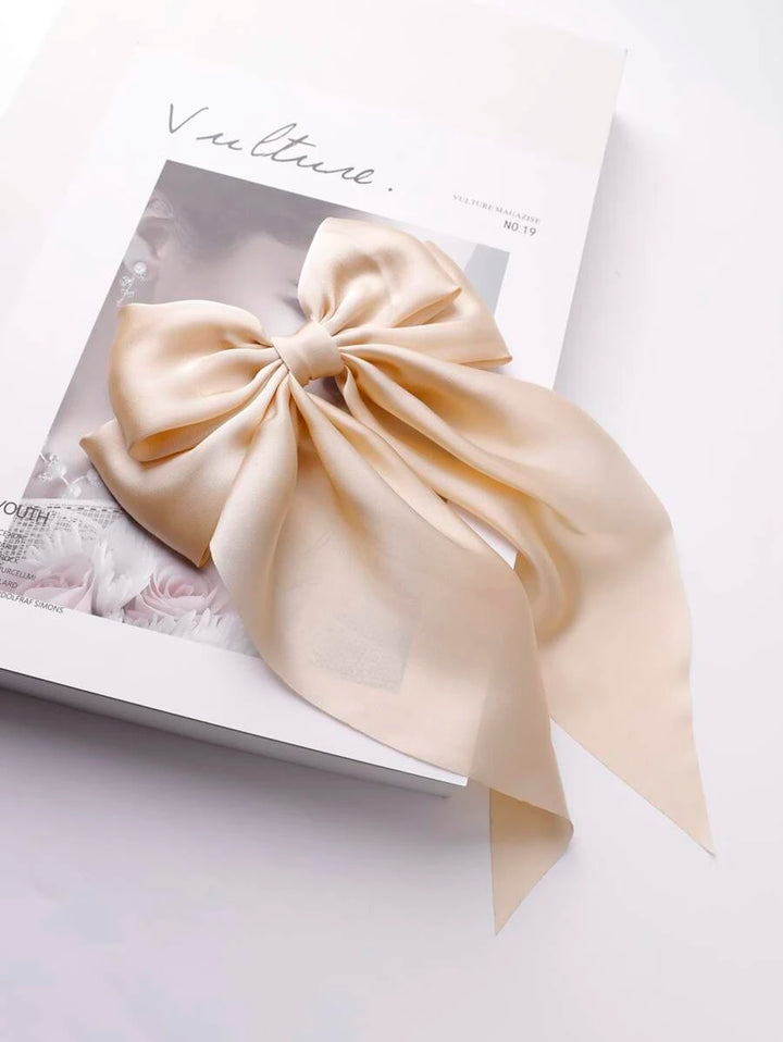 Missy Layered Bow Decor Hair Clip - Bling Little Thing