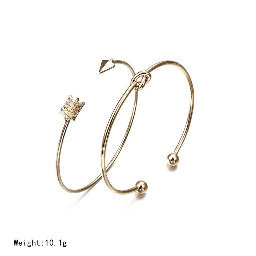 2 Arrow Knot Bracelets - Bling Little Thing