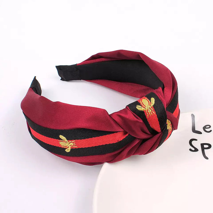 BURBERRY INSPIRED LUXURY KNOTTED HEADBAND - Bling Little Thing