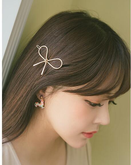 BOW Metal Hair Clip - Bling Little Thing