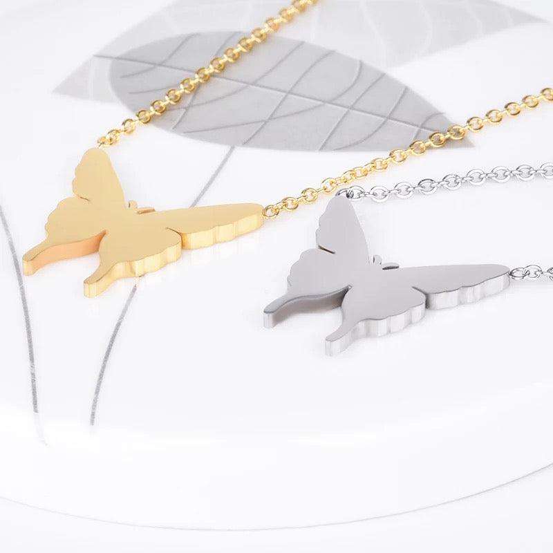 BUTTERFLY MINIMAL NECKLACE - Bling Little Thing