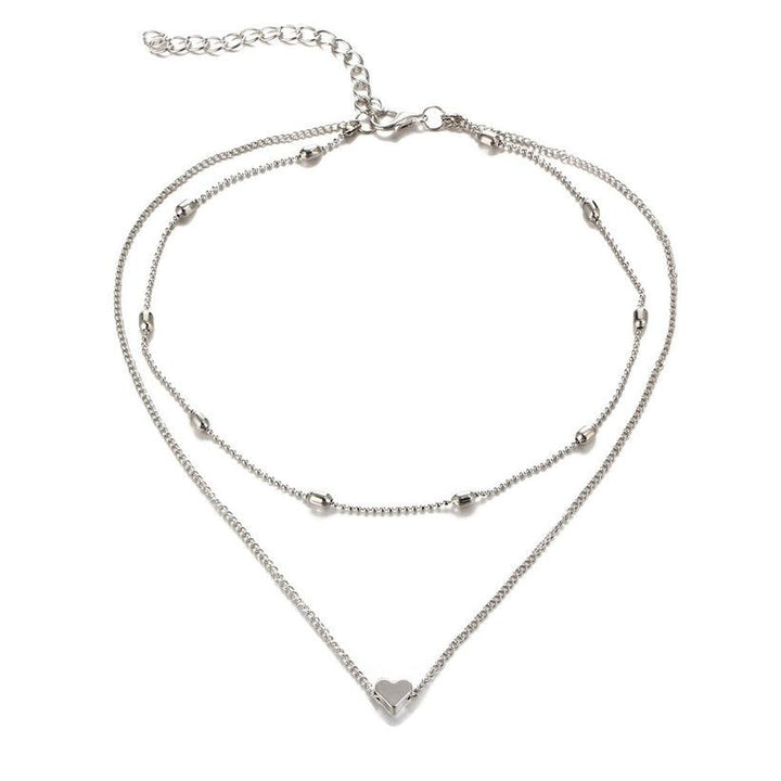 Dainty Heartilicious Minimal Multilayered Necklace - Bling Little Thing