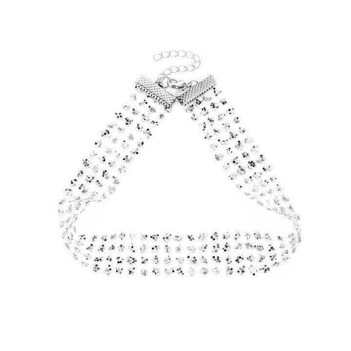 Dainty Sparkly Choker Necklace - Bling Little Thing