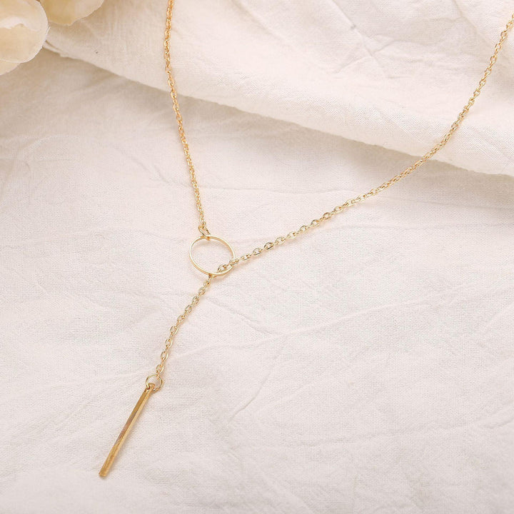 Delicate Design Minimal Chain Necklace - Bling Little Thing