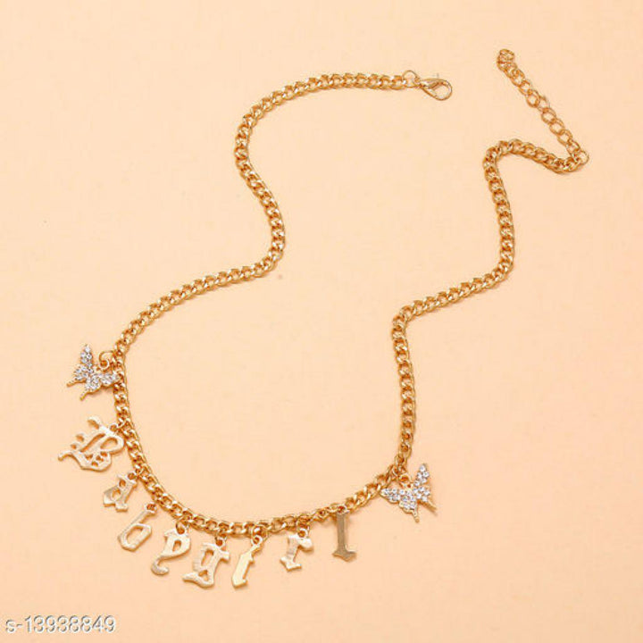 European Clavicle Chain Babygirl Necklace - Bling Little Thing