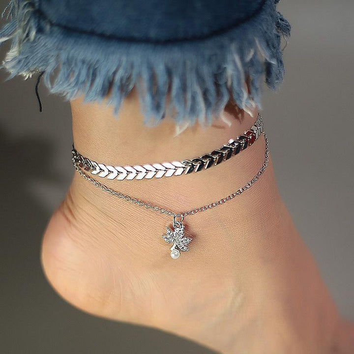 Fishbone Bracelet/ Anklet - Bling Little Thing