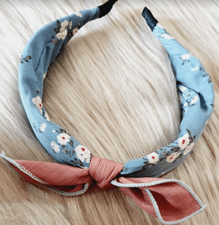 Floral Print Luxury Hairband - Bling Little Thing