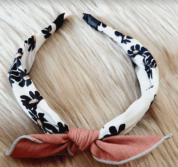 Floral Print Luxury Hairbands Set of 4 - Bling Little Thing