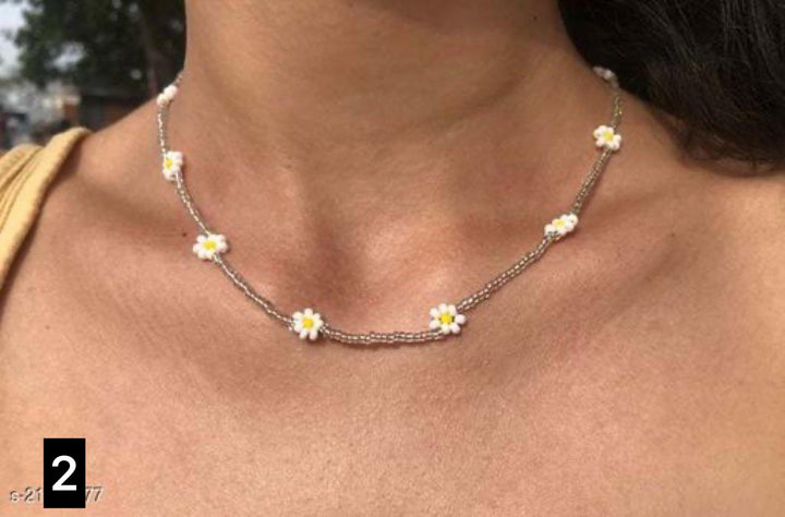 Handmade Daisy Necklace - Bling Little Thing