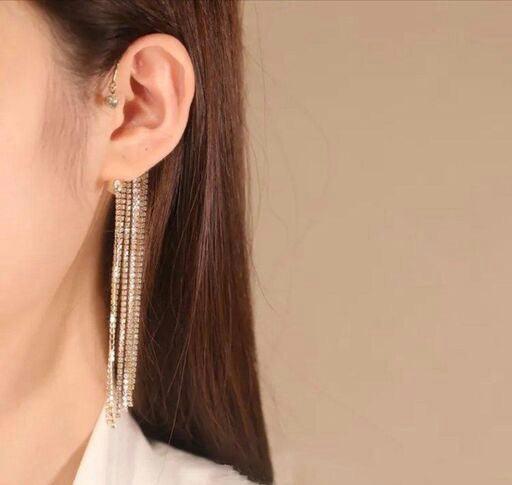 Korean Without Ear Piercings Super Flash Earrings - Bling Little Thing