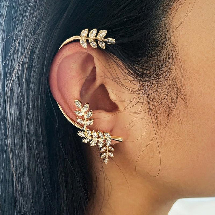 Leaf Cuff Earring - Bling Little Thing
