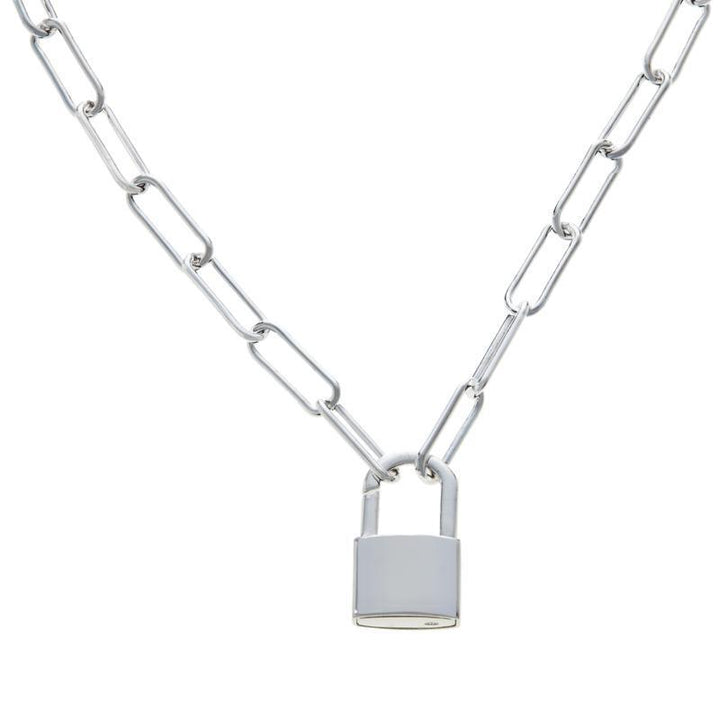 Lock Pendant Necklace - Bling Little Thing