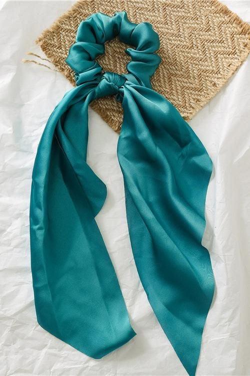 Luxe Satin Scarf Scrunchie - Bling Little Thing