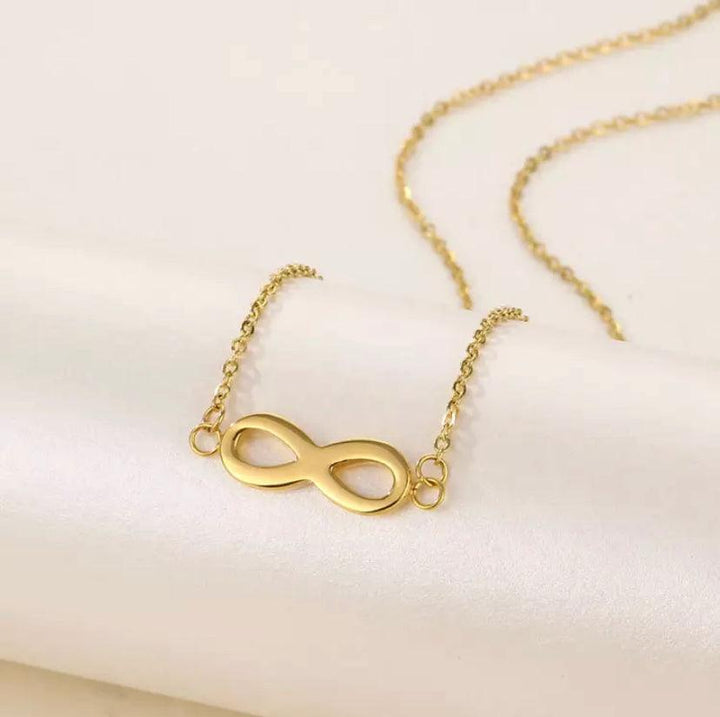 Minimalist Infinity Pendant Chain Necklace - Bling Little Thing