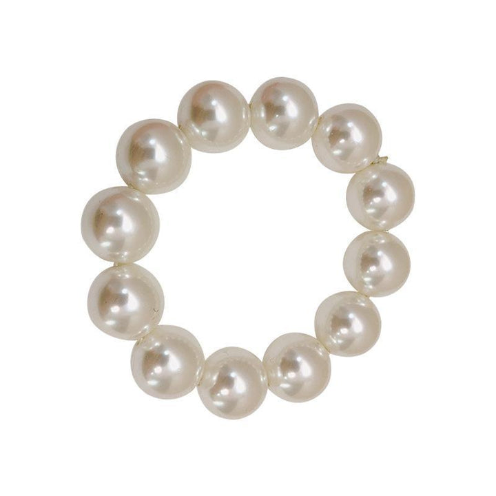 Pearl Hair Tie Elegant Scrunchie - Bling Little Thing