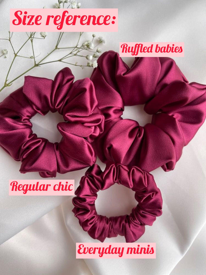 Pink Rush (Scrunchie Bundle Of 3) - Bling Little Thing