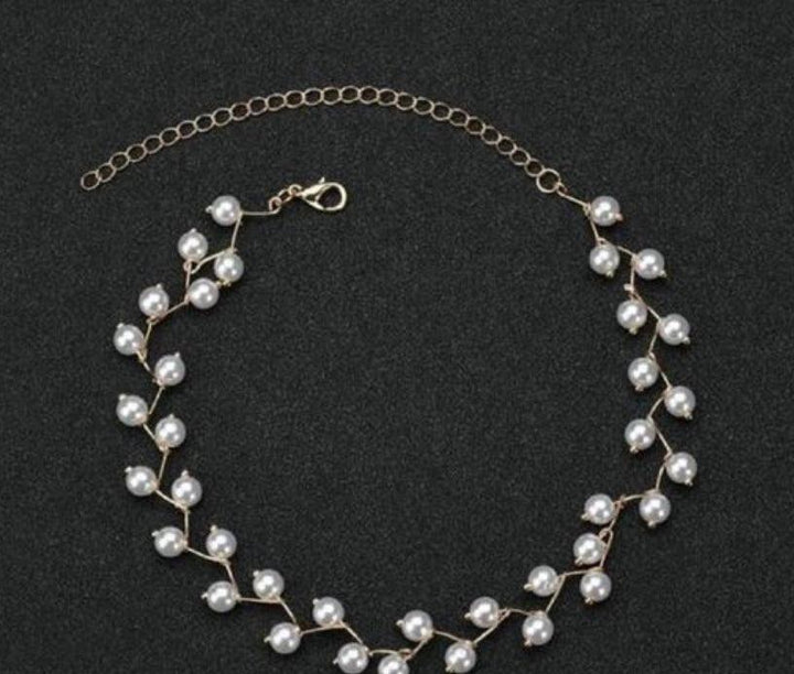Princess Pearl Choker Necklace - Bling Little Thing