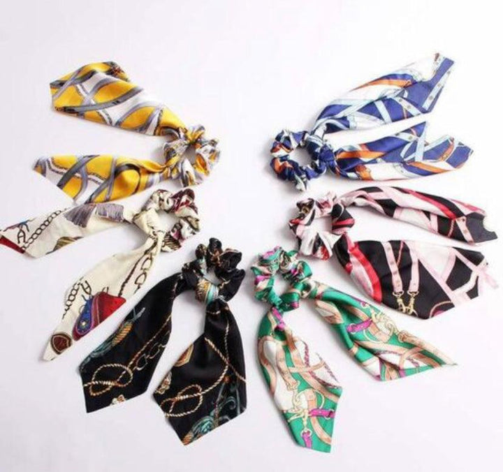 Printed Scarf Scrunchies Bundle - Bling Little Thing