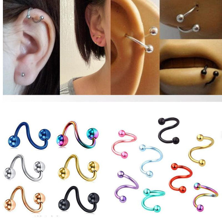 S925 Micro Plated Minimal Multipurpose Earring/ Nose Stud - Bling Little Thing