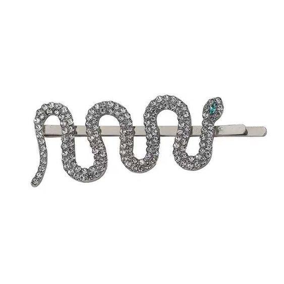 Serpant Luxury AD Studded Hairclip (Anti-tarnish) - Bling Little Thing