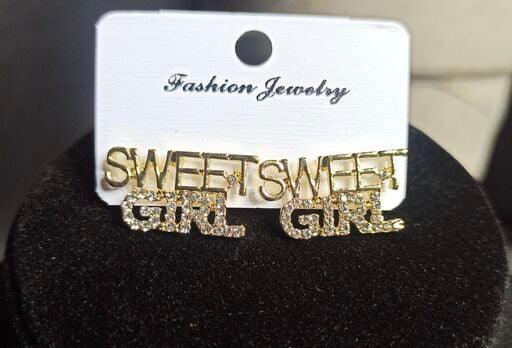 Sweet Girl Korean Earrings - Bling Little Thing