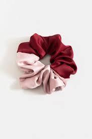 Two Tone Satin Scrunchie - Bling Little Thing